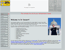 Tablet Screenshot of drdessert.com